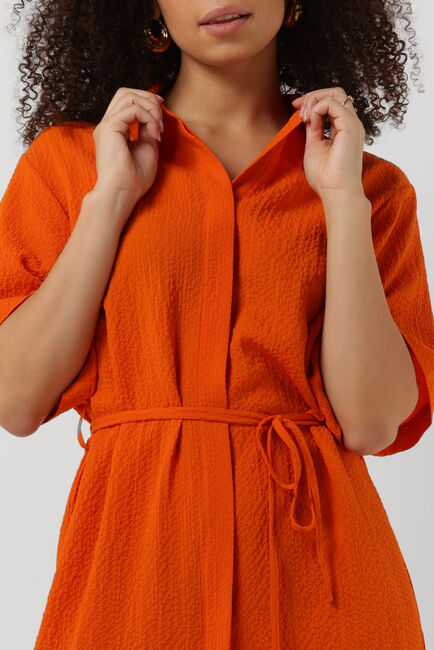 Orangene ANOTHER LABEL Minikleid LIATRIS DRESS - large