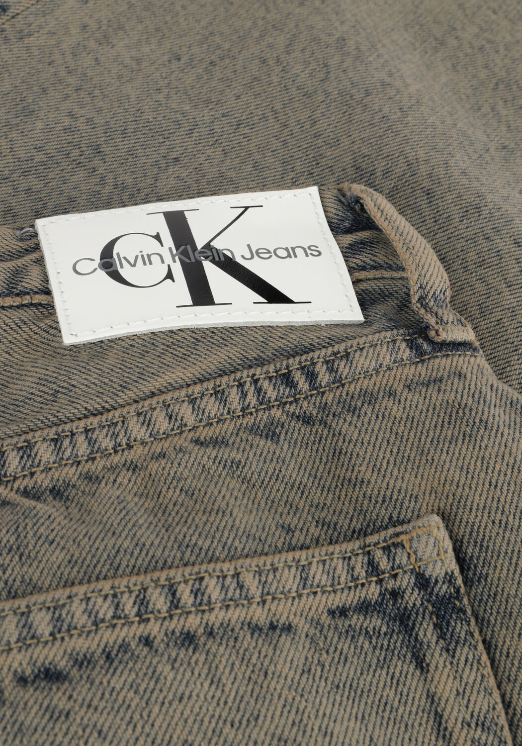 Hellblau CALVIN KLEIN Maxirock FRONT SPLIT MAXI DENIM SKIRT - large