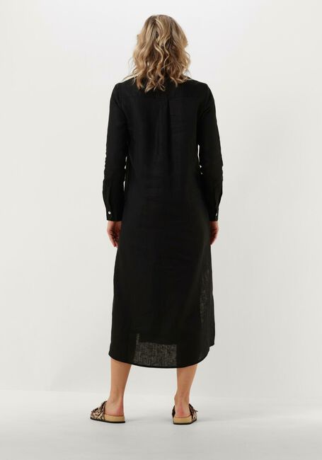 Schwarze RESORT FINEST Maxikleid SHIRT DRESS - large