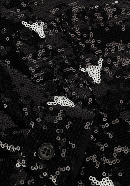 Schwarze ALIX MINI Blusen SEQUINS BULL BLOUSE - large