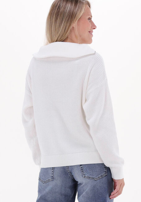 Nicht-gerade weiss TOMMY HILFIGER Pullover HAYANA CABLE ZIP-UP SWEATER - large
