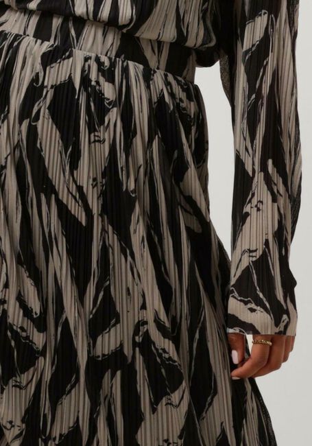Schwarze MSCH COPENHAGEN Midirock MSCHJANIELLA ILLEORA SKIRT AOP - large