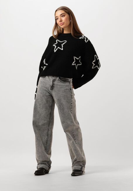 Schwarze NUKUS Pullover ATLANTA PULLOVER - large
