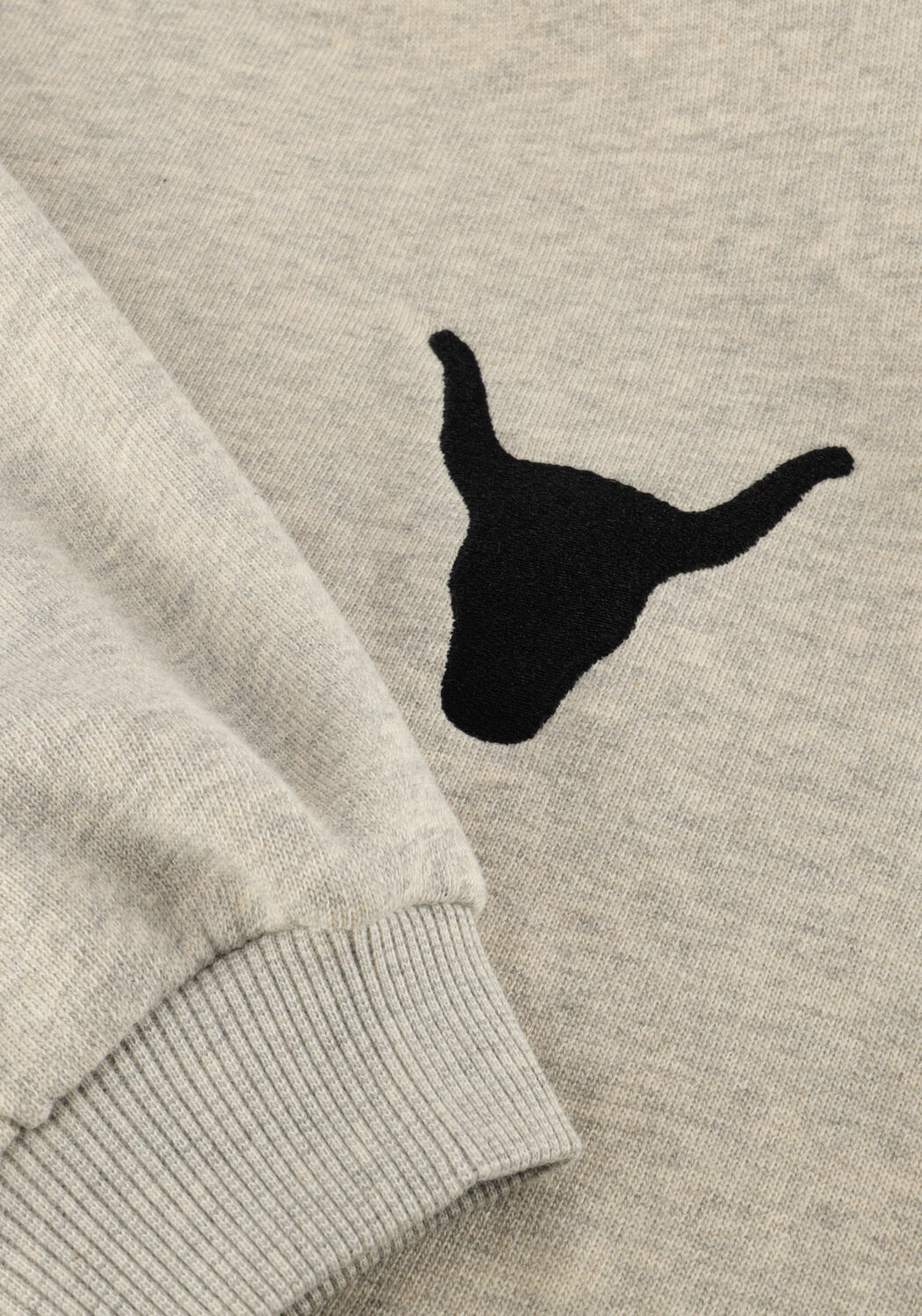 Hellgrau ALIX MINI Sweatshirt KNITTED LABEL SWEATER - large