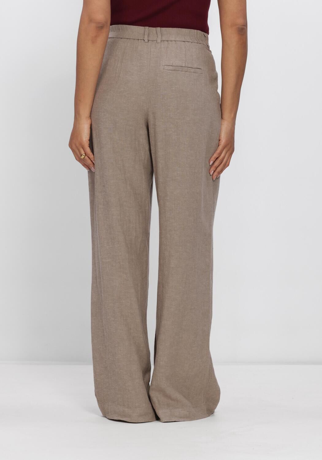 Hellgrau MSCH COPENHAGEN Hosen MSCHVIANA GINIA PLEAT PANTS - large