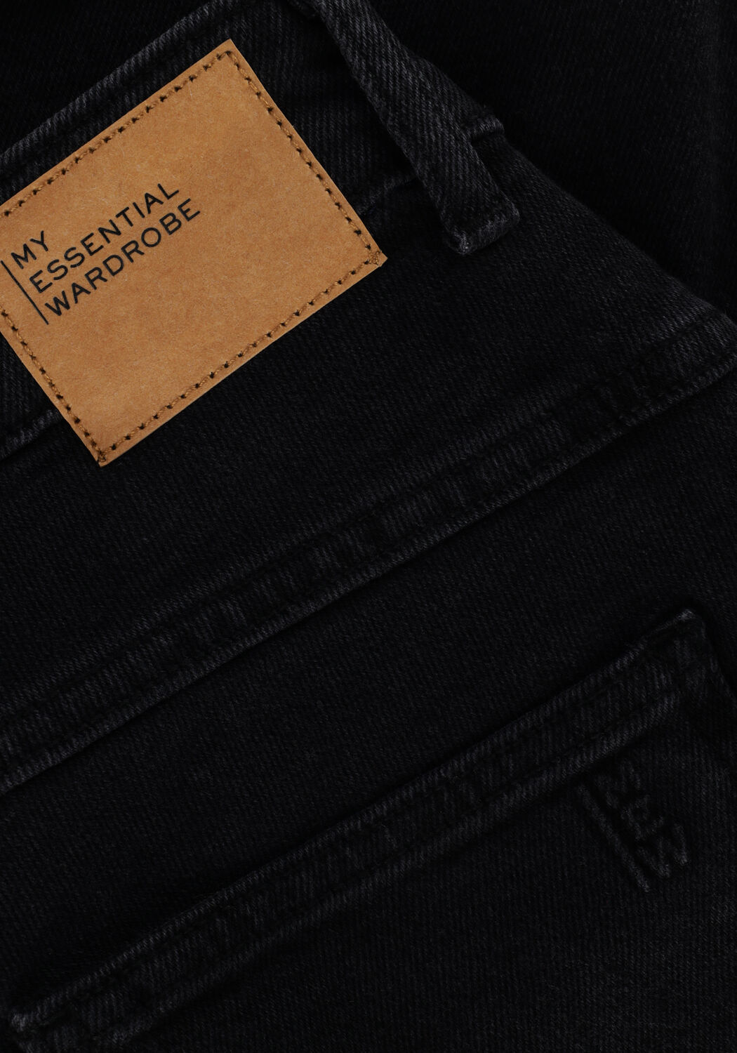 Dunkelgrau MY ESSENTIAL WARDROBE Straight leg jeans ELLY 104 HIGH STRAIGHT Y - large