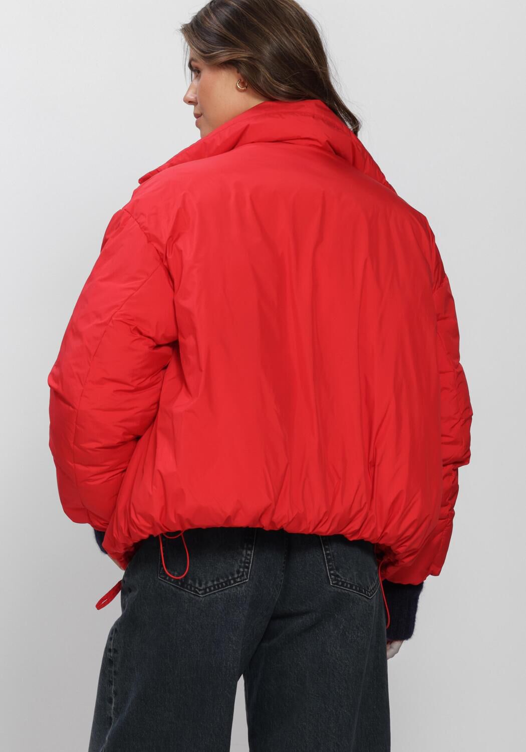 Rote BY-BAR Wattierte Jack JOY JACKET - large