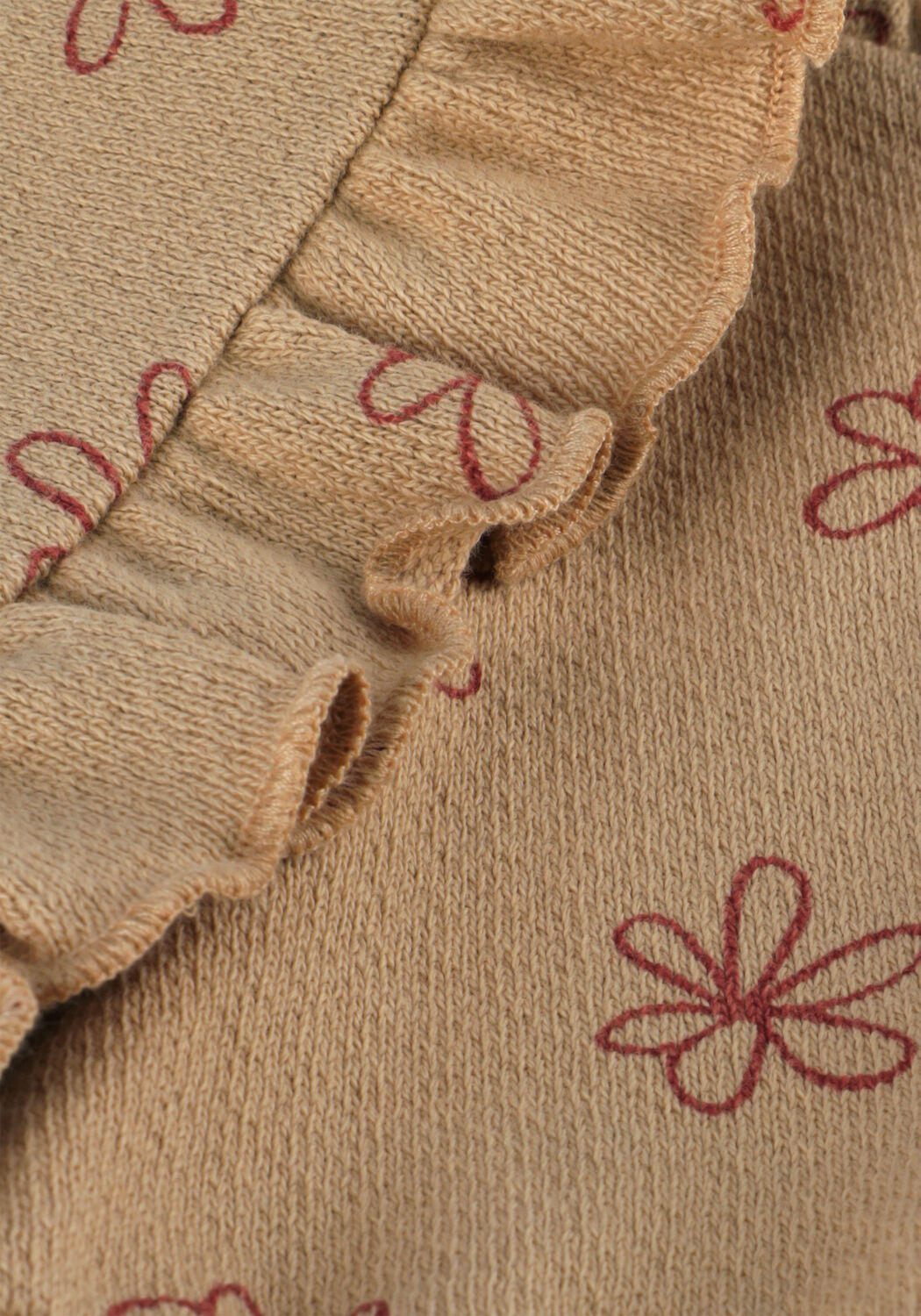 Beige DAILY7 Kurze Hosen SHORT SMALL FLOWER - large