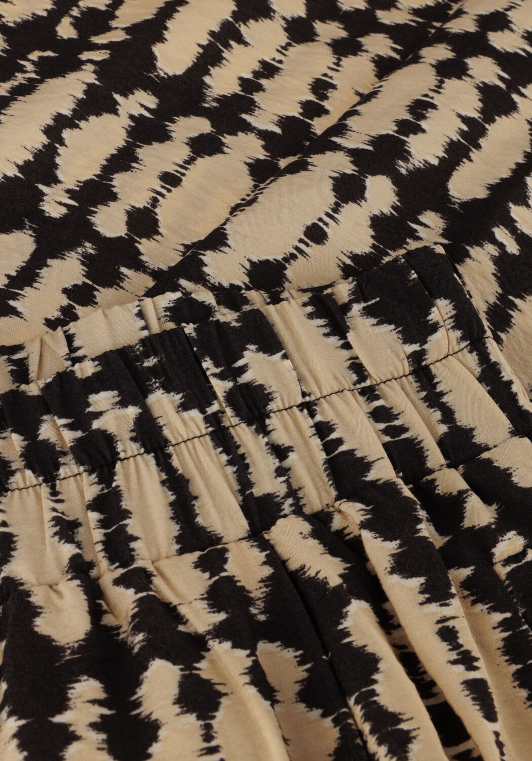 Schwarze BY-BAR Weite Hose BENJI TIE DYED PANT - large