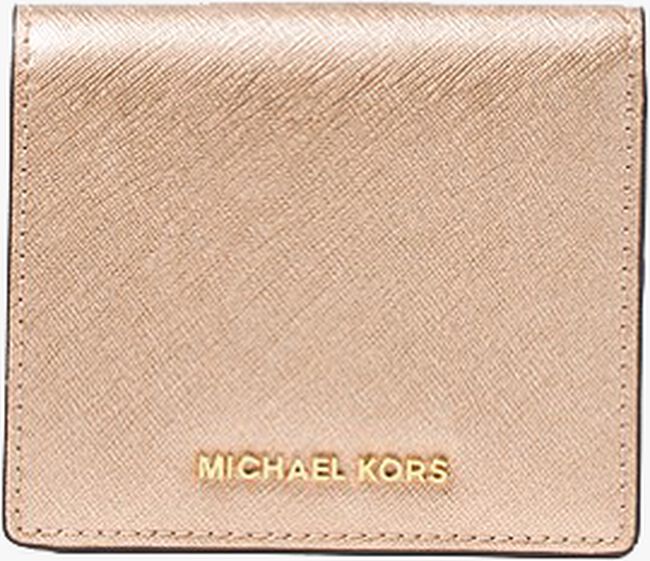 Goldfarbene MICHAEL KORS Portemonnaie CARRYALL CARD CASE - large