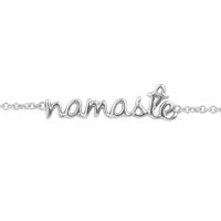 Silberne ATLITW STUDIO Armbänder URBAN BRACELET NAMASTE Silberne ATLITW STUDIO Armbänder URBAN BRACELET NAMASTE - medium
