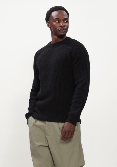 Schwarze ANERKJENDT Pullover AKSUNE PATENT KNIT - large