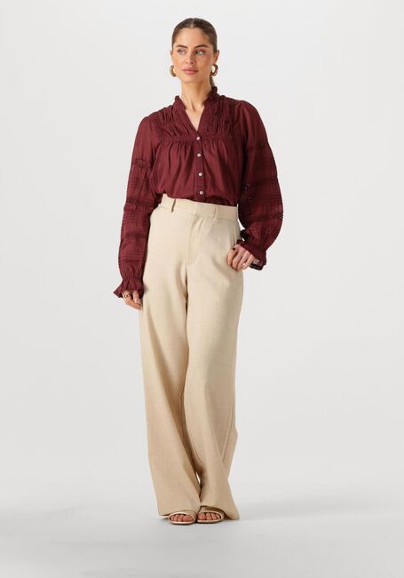 Bordeaux NEO NOIR Blusen LYLA S VOILE BLOUSE - large