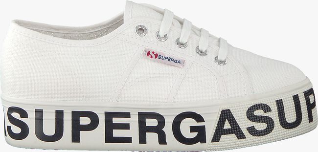 Weiße SUPERGA Sneaker low 2790 COTW OUTSOLE LETTERING - large
