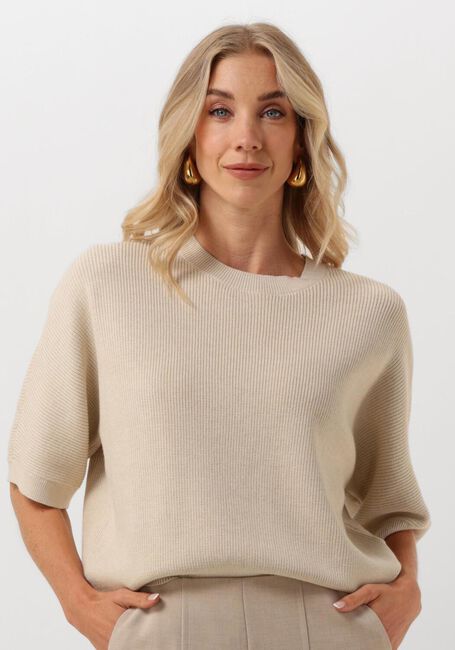 Beige MSCH COPENHAGEN Pullover MSCHAMARI RACHELLE 2/4 PULLOVER - large