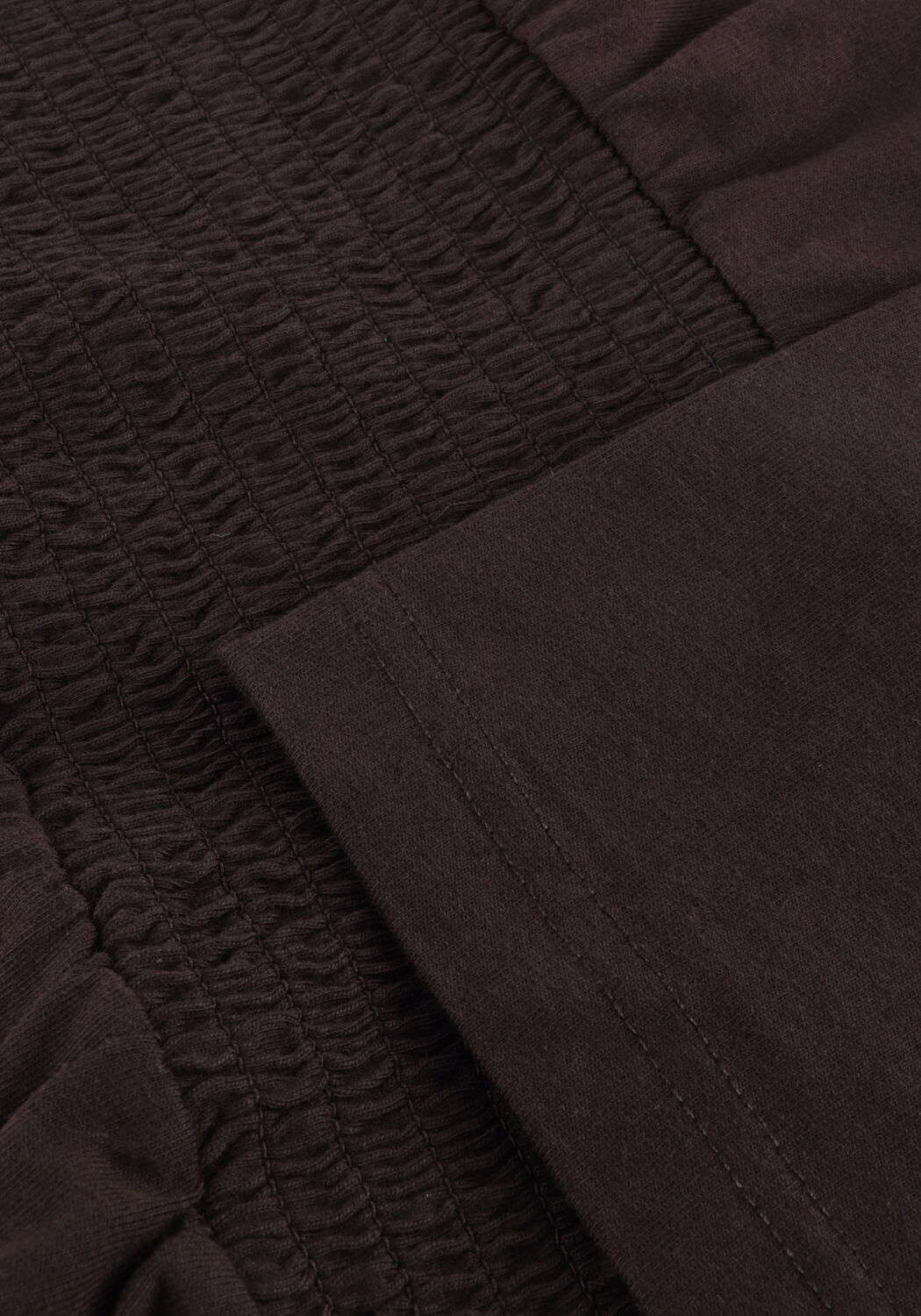 Braune NEO NOIR Tops & T-shirts DRAY BOXY SMOCK TEE - large