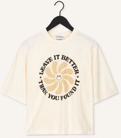 Ecru CATWALK JUNKIE T-shirt TS HAPPY FLOWER Ecru CATWALK JUNKIE T-shirt TS HAPPY FLOWER - medium