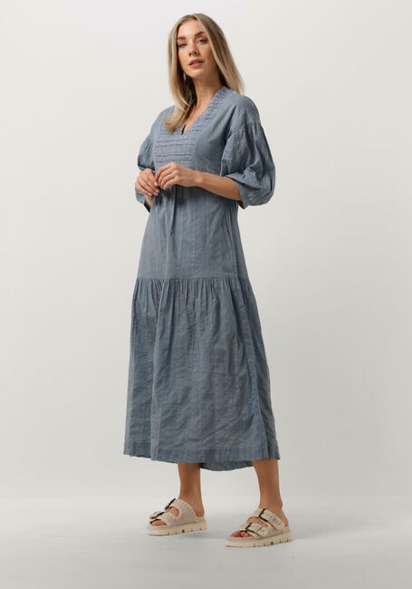 Hellblau RUBY TUESDAY Midikleid SAGE LONG DRESS WITH V SMOCK - large