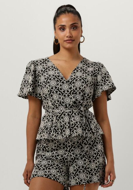 Schwarze YDENCE Top TOP DORIT - large