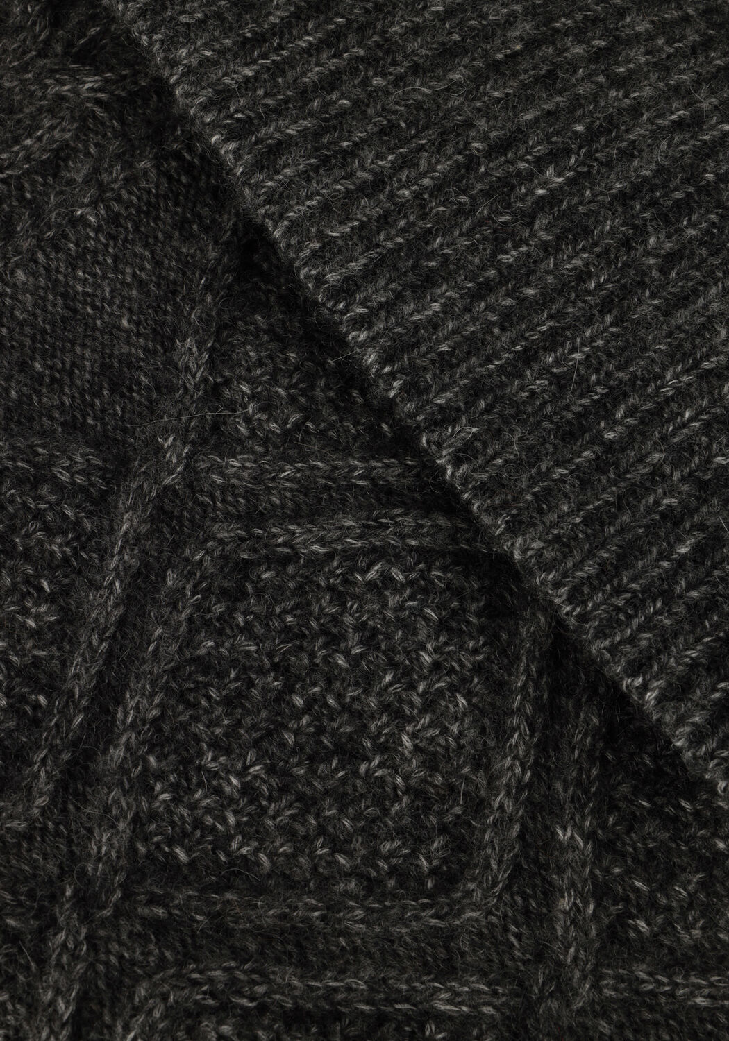 Graue GESTUZ Pullover ADIEGZ OFF SHOULDER - large