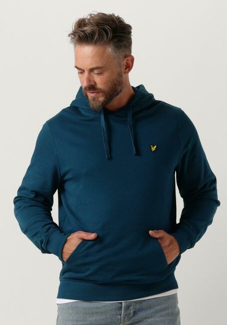 Blaue LYLE & SCOTT Pullover & Cardigans PULLOVER HOODIE - large