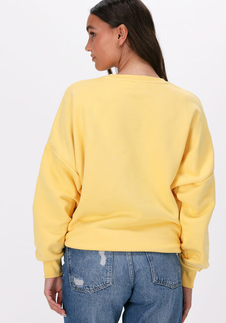 Gelbe COLOURFUL REBEL Sweatshirt LOVERS EMBRO DROPPED SHOULDER SWEAT - large