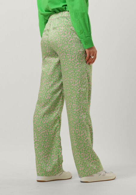 Grüne MODSTRÖM Hose CLARKE PRINT PANTS - large