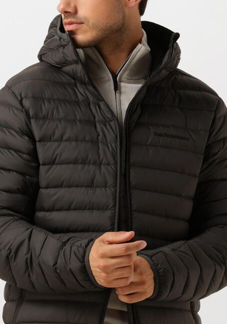 Dunkelgrün PEAK PERFORMANCE Wattierte Jack M DOWN LINER HOOD JACKET - large
