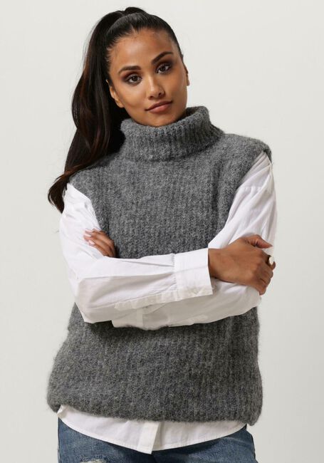 Graue MY ESSENTIAL WARDROBE Gilet MEENAMW KNIT VEST - large