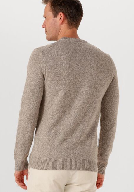 Beige PROFUOMO Pullover PULLOVER CREW NECK WOOLBLEND - large