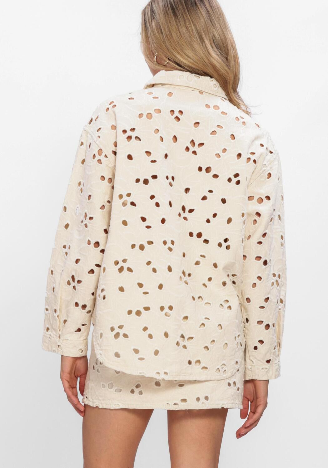 Beige EDITED Blusen ANISHA SHIRT - large