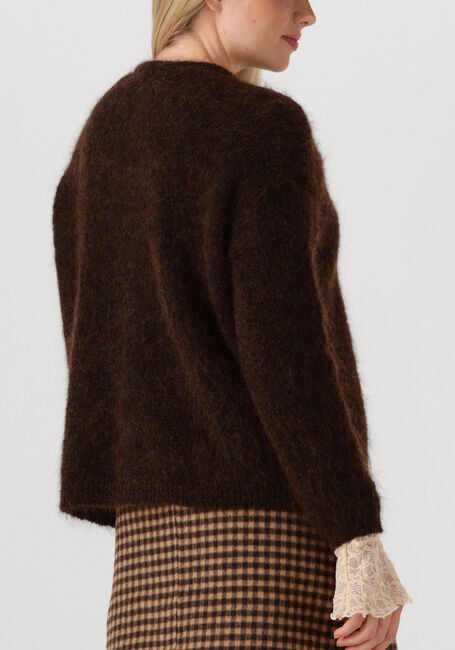 Braune DES PETITS HAUTS Strickjacke BEA - large