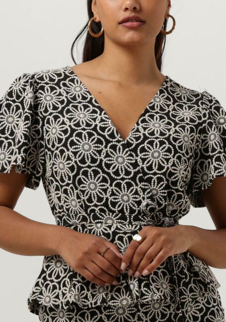 Schwarze YDENCE Top TOP DORIT - large