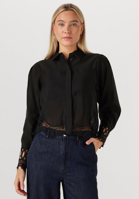 Schwarze COPENHAGEN MUSE Blusen CMMOLLY-SHIRT - large