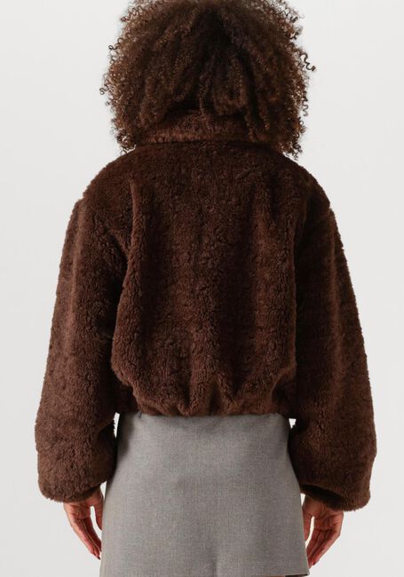 Braune NOTRE-V Teddy-Jacke NV-GEMMA - large
