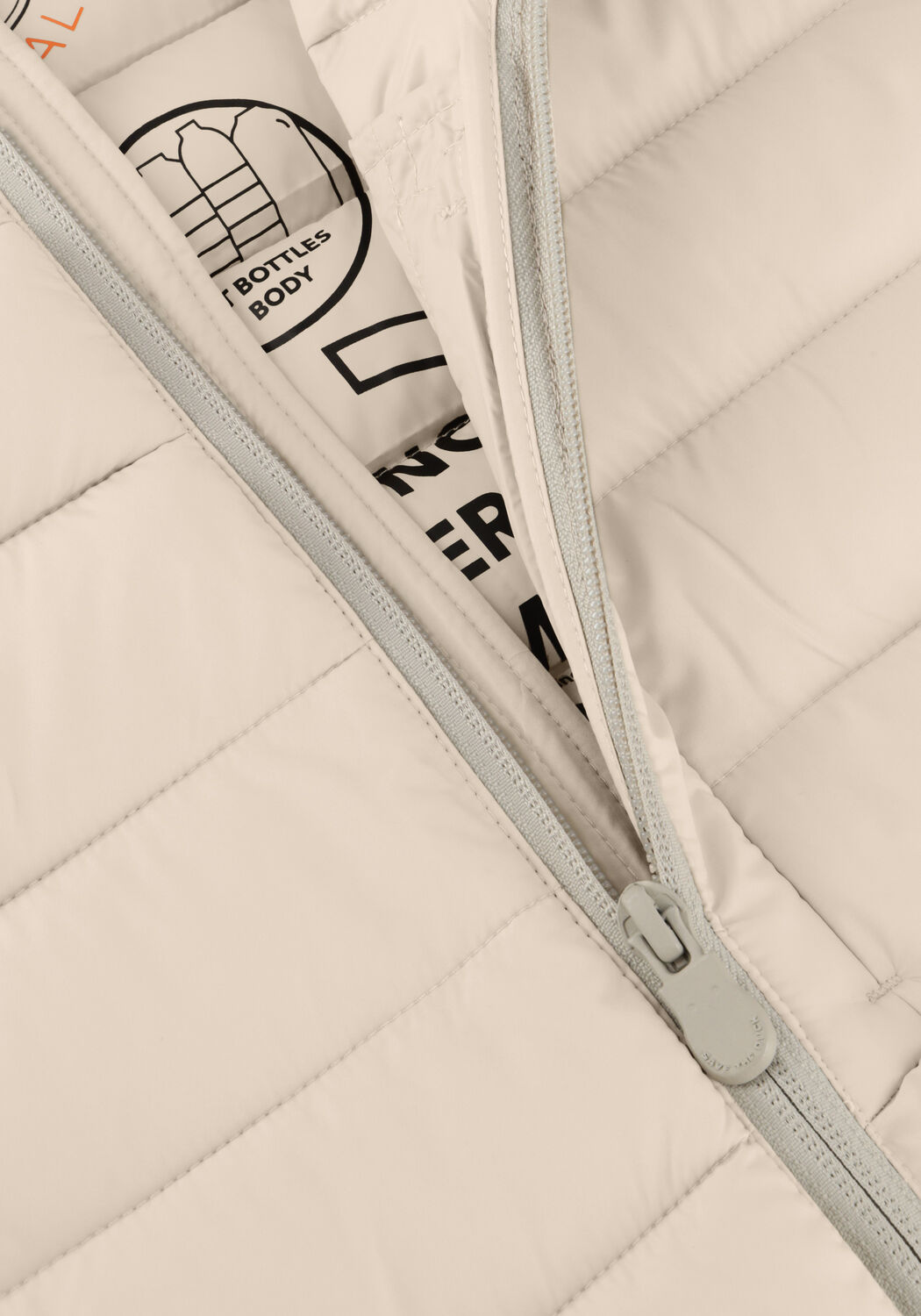 Beige SAVE THE DUCK Wattierte Jack ERION MIRO21 - large