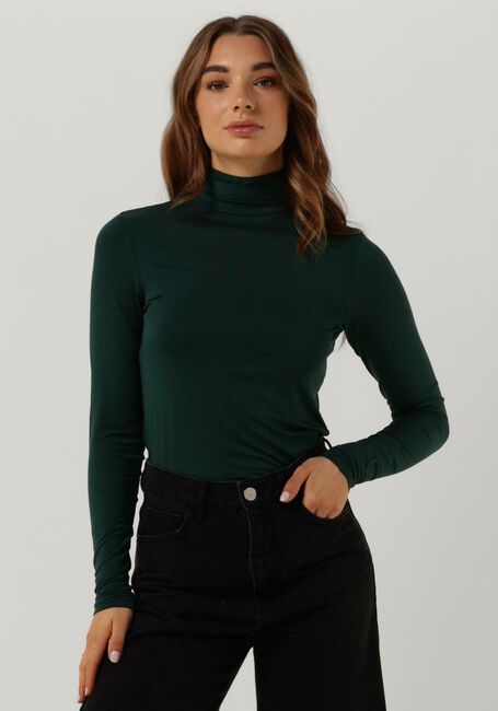 Grüne CC HEART Rollkragenpullover SOFIA TURTLENECK BLOUSE - large