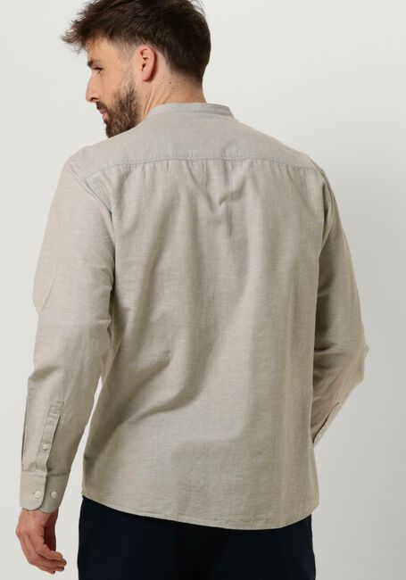 Gr&uuml;ne SELECTED MEN Casual-Oberhemd SLHREGNEW-LINEN SHIRT LS BAND - large