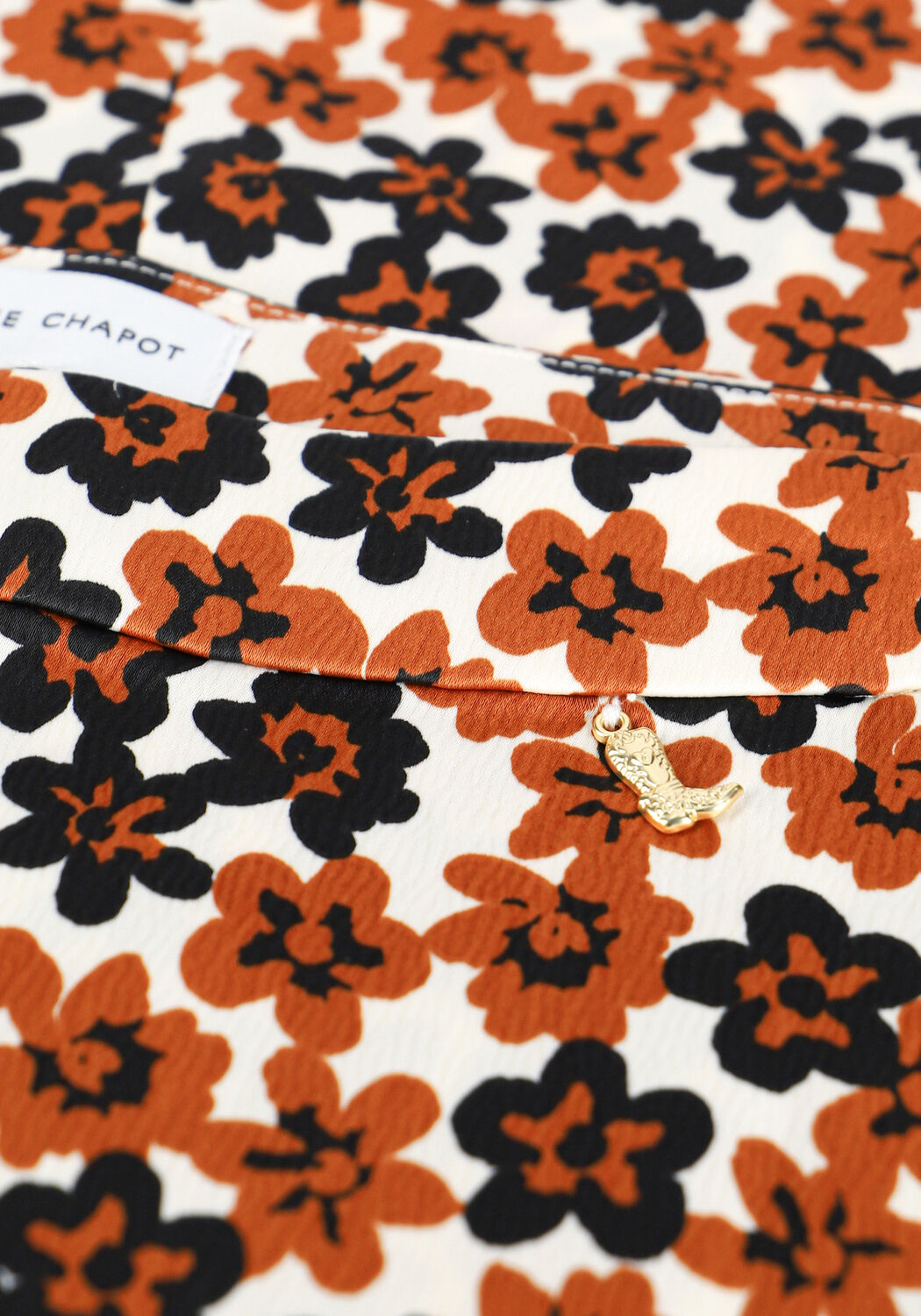 Braune FABIENNE CHAPOT Midirock CLAIRE SKIRT - large