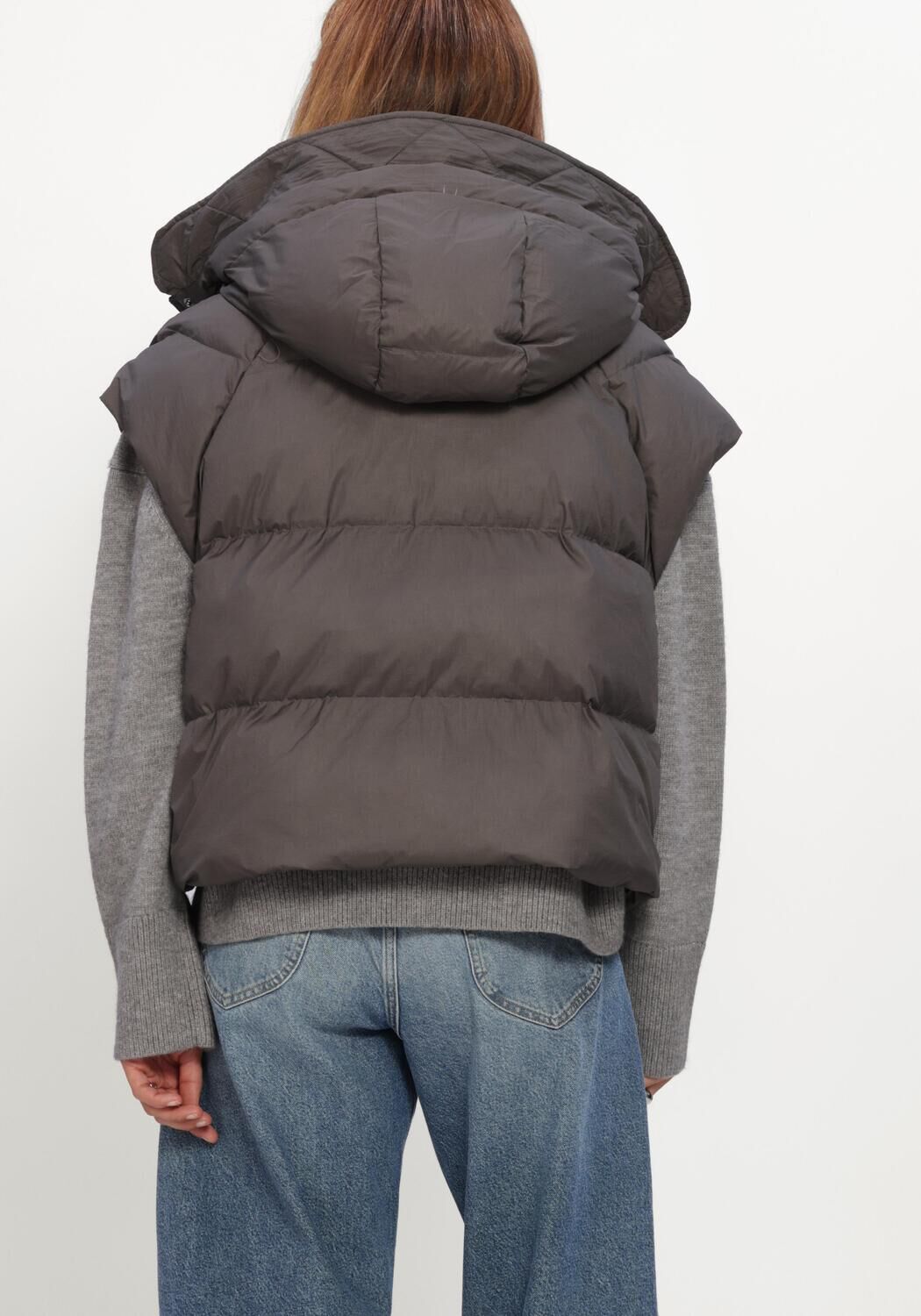 Anthrazit WITHBLACK Bodywarmer WBLVENICE DOWN WAISTCOAT - large