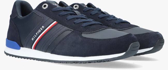 Blaue TOMMY HILFIGER Sneaker low ICONIC RUNNER - large