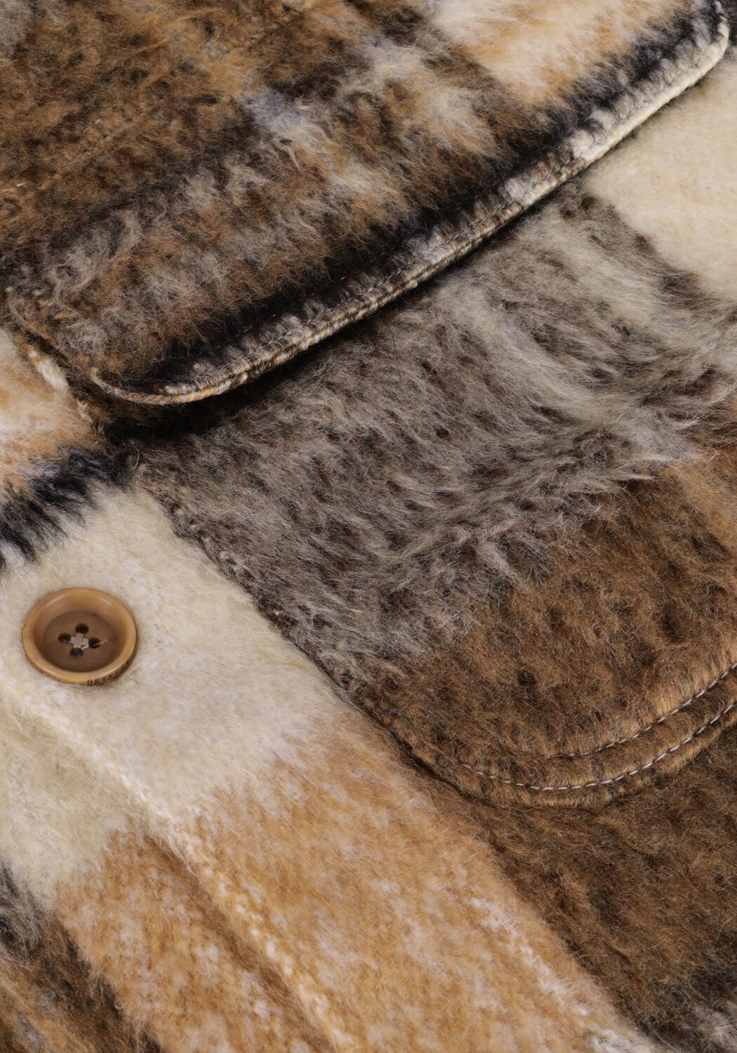 Braune DRYKORN Overshirt SELED 146297 - large