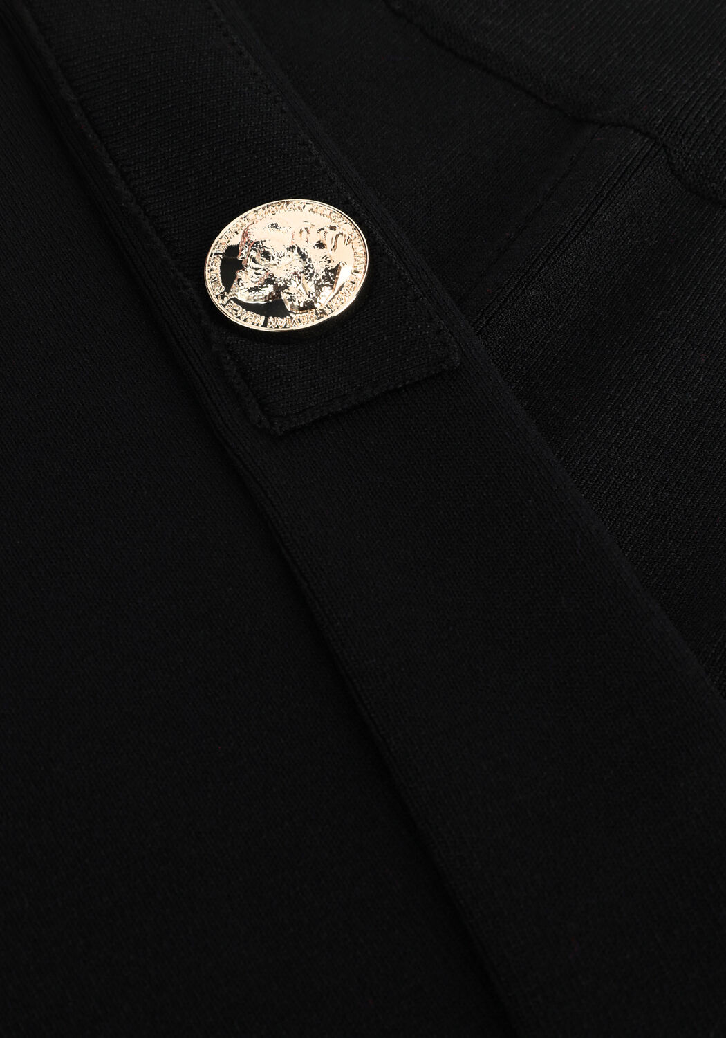 Schwarze SILVIAN HEACH Schlaghose GPP23523PA - large