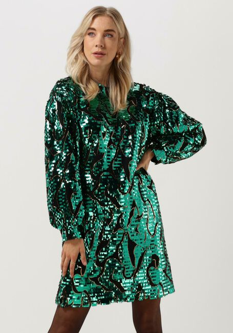 Grüne SILVIAN HEACH Minikleid VESTIT.CORTO / DRESS GLITTER - large