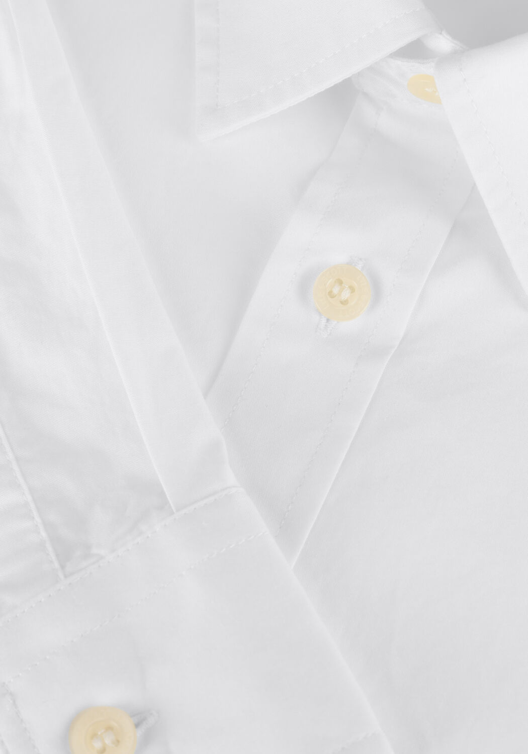 Wei&szlig;e LYLE & SCOTT Casual-Oberhemd LONG SLEEVE POPLIN - large