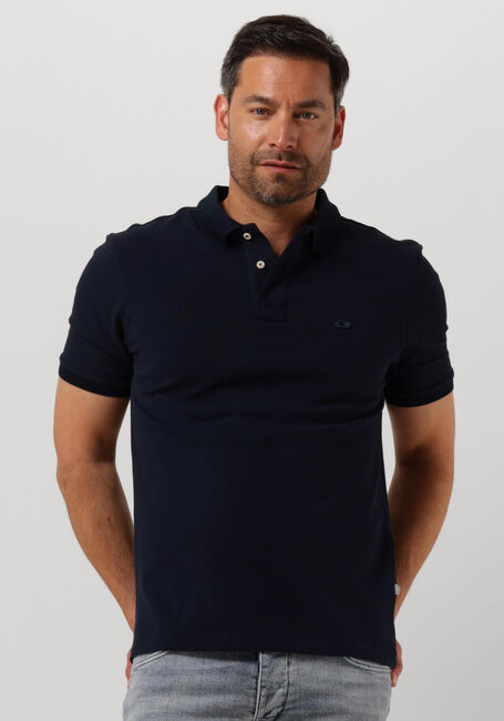 Dunkelblau THE GOODPEOPLE Polo-Shirt PAUL - large