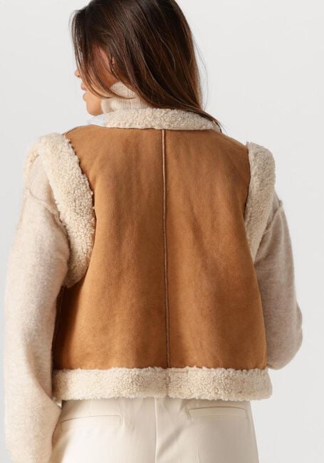 Camelfarbene SUNCOO Gilet DIDO - large