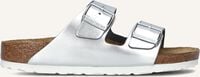 Silberne BIRKENSTOCK Pantolette ARIZONA MET SHINE Silberne BIRKENSTOCK Pantolette ARIZONA MET SHINE - medium
