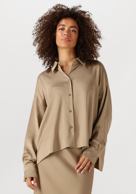 Camelfarbene DRYKORN Top CLOELIA - large