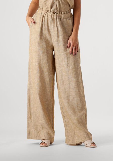 Braune NUKUS Hose DEBB PANTS MELANGE - large